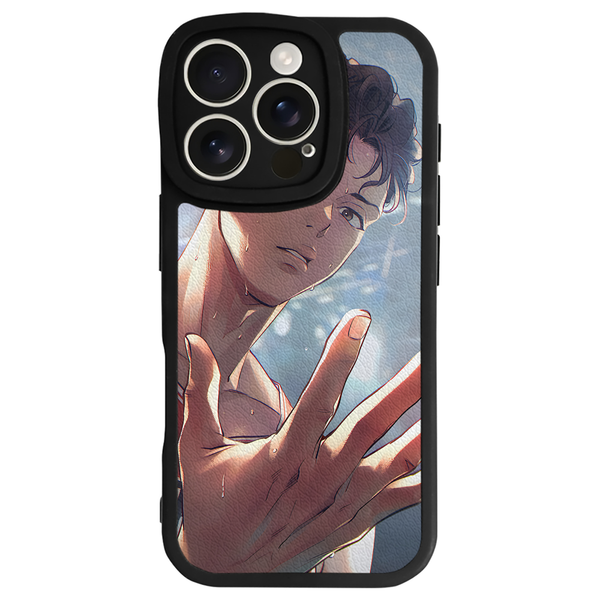 （画像用） SLAM DUNK／スラムダンク 【iPhone 16シリーズ対応】シリコンスマホケース（レザー調） 材質：シリコン